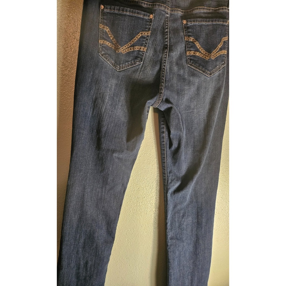 Nine West Vintage America Collection Stretch Straight Jeans Women's 12 / 31